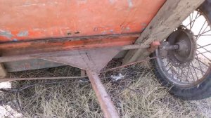 Супер. Мощный мотоцикл УРАЛ с двигателя от мотоблока.