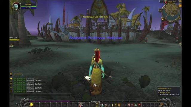 World of Warcraft: Troll Feral Druid [1] Level 1-3 смотреть онлайн