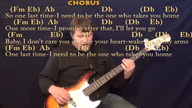 One Last Time (Ariana Grande) Bass Guitar Cover Lesson in Ab with Chords/Lyrics смотреть онлайн