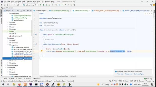 Yii2 RBAC OwnPost смотреть онлайн