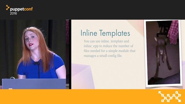Puppet Templates – Sally Lehman at PuppetConf 2016 смотреть онлайн