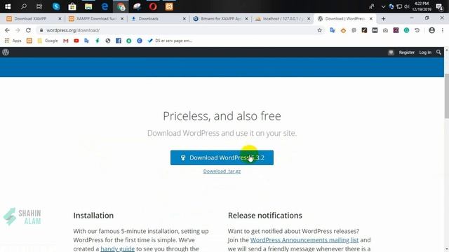 How to Install WordPress on XAMPP (Step by Step) in Bangla - Shahin Alam смотреть онлайн