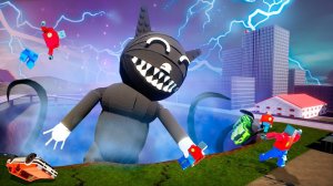 МУЛЬТЯШНЫЙ КОТ УНИЧТОЖЕН! ОПАСНЫЙ SCP ОХОТИТСЯ НА НАС! ЛЕГО ВЫЖИВАНИЕ С SCP В BRICK RIGS