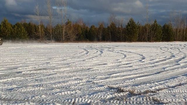 Дрифт на самодельных квадроциклах по снегу смотреть онлайн