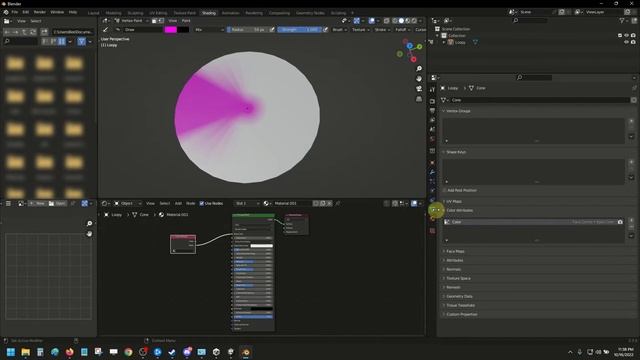 Blender (3.3.0) Vertex Color (and alpha) Painting and FBX export to Unity смотреть онлайн