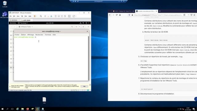 Virtualisation de LAMP sur DEBIAN 10 смотреть онлайн