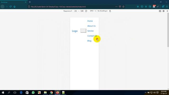 Bootstrap part-05 Chandpur Web Batch Class- 16 смотреть онлайн