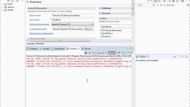 How to Install Tomcat 7.0 Server on Java. смотреть онлайн