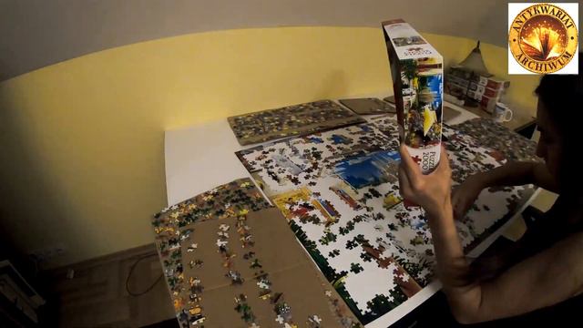 Time Lapse Puzzle Trefl Widok na Barcelone Vista of Barcelona 2000 pcs смотреть онлайн