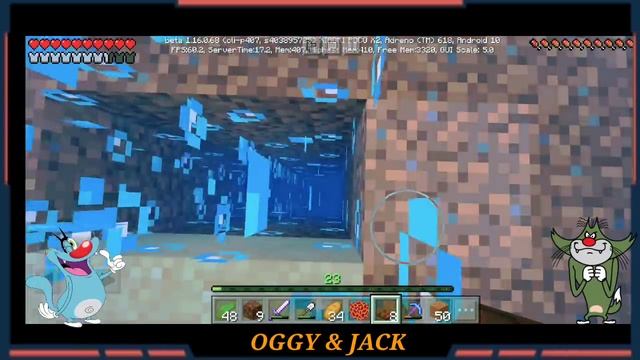 #43 | Minecraft | Oggy And Jack Make ⛲Underwater Secret House⛲ | Minecraft Pe | In Hindi | Survival смотреть онлайн