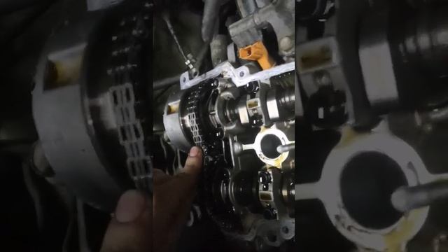 TOYOTA PASSO:ЦЕПЬ ГРМ:ПОТРАЧЕНО