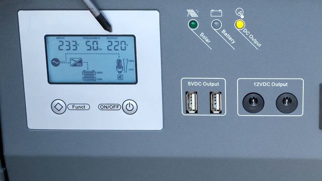 Setup Of The Rectron Invertor MegaPower 1KVA1000W Inverter Trolley