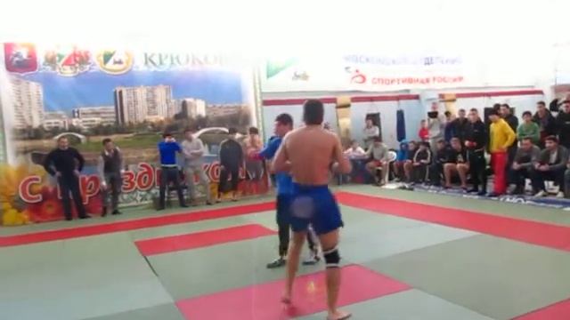 1-й бой на турнире Панкратин Зеленоград 29 01 19