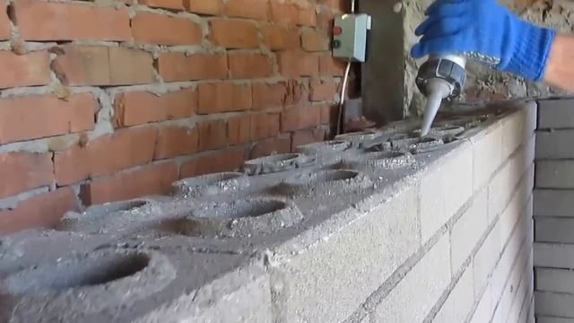 02 Лего кирпич, подготовка, кладка смотреть онлайн