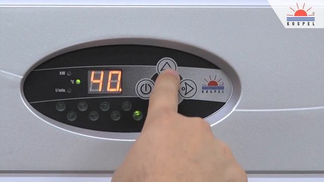 6 Управление панелью котла EKCO L2 смотреть онлайн