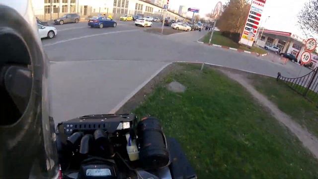 Городской тест драйв CF MOTO X8 смотреть онлайн
