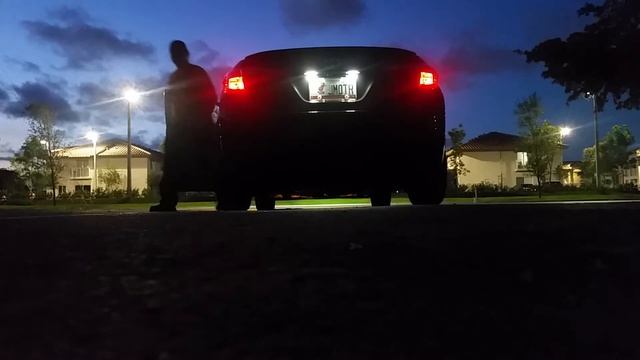 2014 Corolla with RED 7443 Philips LED bulbs смотреть онлайн