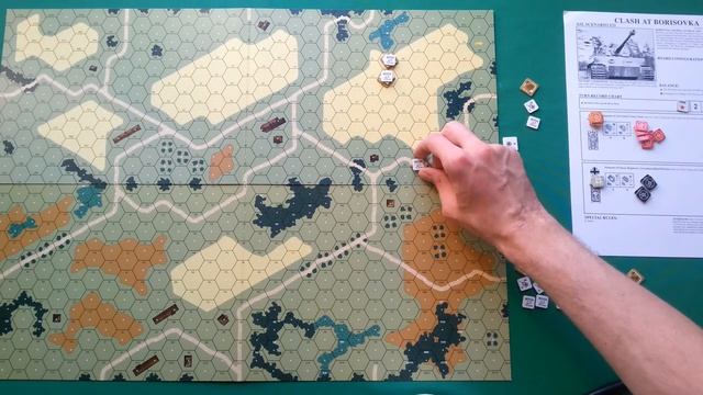 Let's play Advanced Squad Leader Starter Kit #3: Clash at Borisovka, part 1 смотреть онлайн