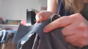 КАК ЗАШИТЬ ШТАНЫ / ДЖИНСЫ МЕЖДУ НОГ ВРУЧНУЮ