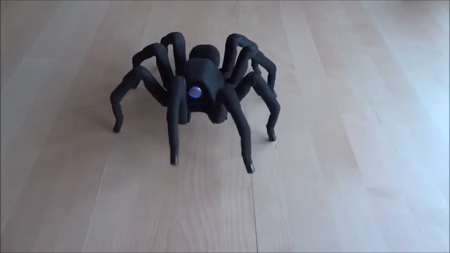 Танцующий паук, напечатанный на 3D-принтере смотреть онлайн