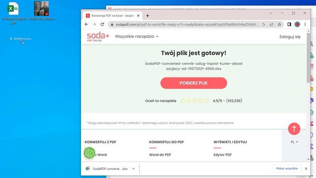 Pobieranie Danych z PDF do Excela, Import PDF-a do Excela смотреть онлайн