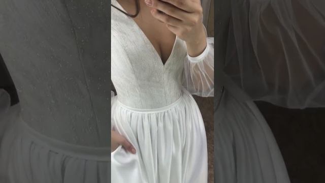 Свадебное платье "Милина миди" смотреть онлайн