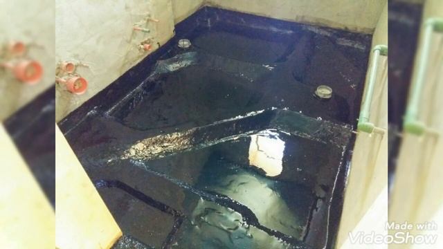 عزل الحمامات Bathrooms   #alchimica #waterprofing #lebanon #waterprofing #aquadur #pb2k #cmc