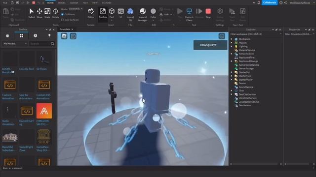 Showcasing my roblox morph and crucifix script! смотреть онлайн