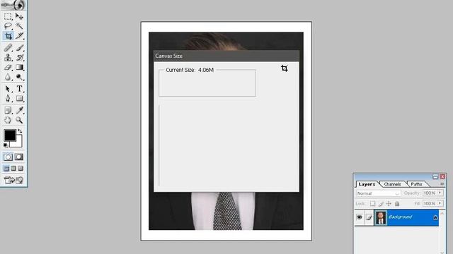 How to Create Passport Size Photo in Photoshop (One Click) смотреть онлайн