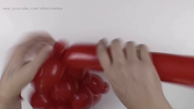 How to make a heart of balloons (Subtitles) смотреть онлайн