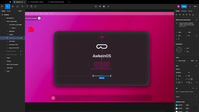 Un système d'exploitation... dans Figma? - AwkeinOS #1 смотреть онлайн