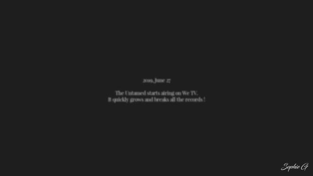 THE UNTAMED Tribute : The story from beginning to ∞ (One year anniversary) смотреть онлайн