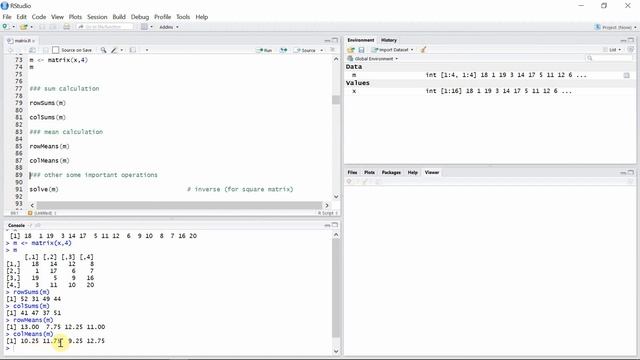 Matrices in R || Tutorial - 2: Useful Matrix operations смотреть онлайн