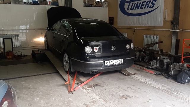 Замер на стенде etuners passat b6 stage3 смотреть онлайн