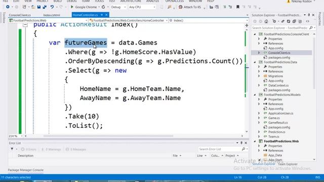 ASP.NET MVC - първи стъпки (screencast) смотреть онлайн