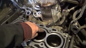 Toyota RAV4  4D- cat дизель 2006 ремонт мотора замена прокладки гбц двс.mp4