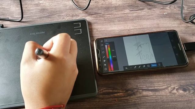 Review : Huion HS64 - Dibuja como un Pro en tu Android y PC - Tutorial смотреть онлайн