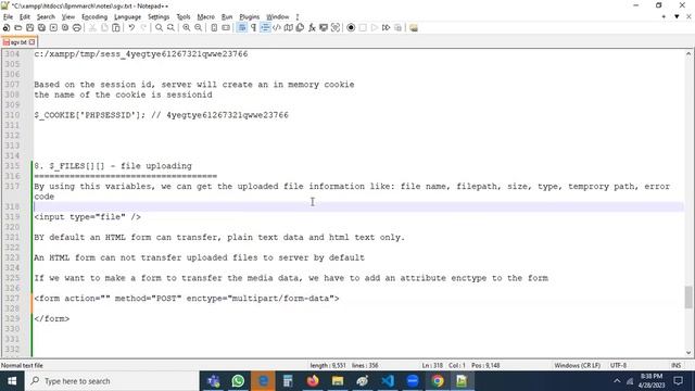 Part 4 - Session in PHP | File Uploading | Super Global Variables смотреть онлайн