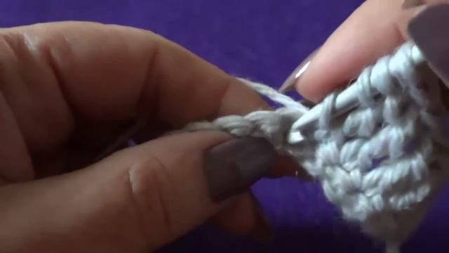 Столбик с тремя накидами - Double treble crochet смотреть онлайн