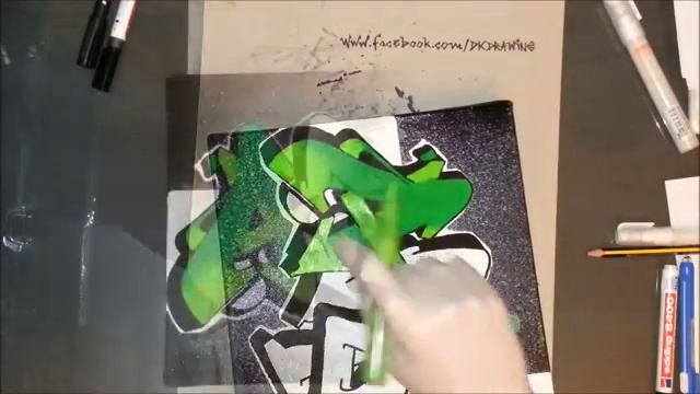 Wildstyle Graffiti On Canvas  - Graffiti Art