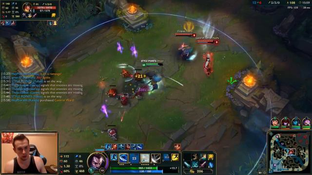 SPEED DEMON YASUO BUILD IS HYPE | HYPER YASUO - League of Legends смотреть онлайн