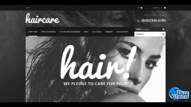 Download Hair Salon Responsive PrestaShop Theme by Cowboy TM смотреть онлайн