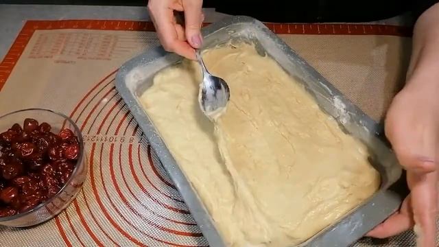 Вишневый пирог с безе моей свекрови/ Kirsch Baiser Von Meiner Schwiegermutter