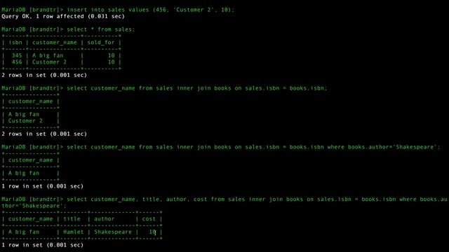 Recitation 14 - MySQL Part 2 смотреть онлайн