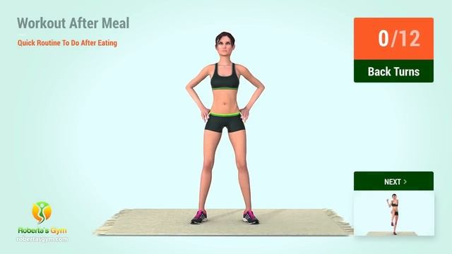 Workout After Meal - Quick Routine To Do After Eating Food смотреть онлайн