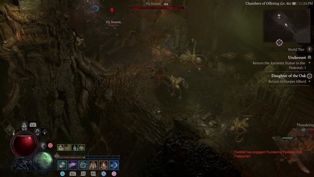 Diablo 4: Daughter of the Oak Side Quest - Take a Root Cutting from The Underroot Dungeon смотреть онлайн