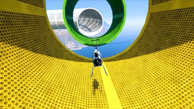 GTA V Epic New Stunt Race For Car Racing Challenge by Cars, Boats and Motorcycle смотреть онлайн