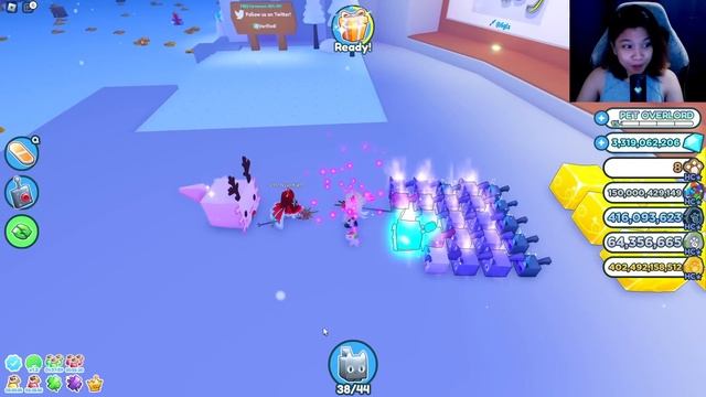 THE HUGE REINDEER AXOLOTL PLUSHIES! Pet Simulator X - Roblox смотреть онлайн