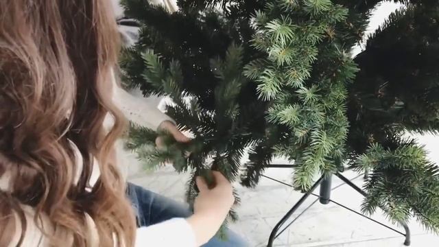 Как собрать искусственную ёлку Green Trees (Грин Трис) смотреть онлайн