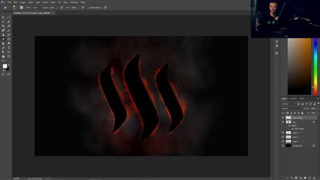 Wallpaper Design Tutorial using Photoshop CC - For Steemit! смотреть онлайн